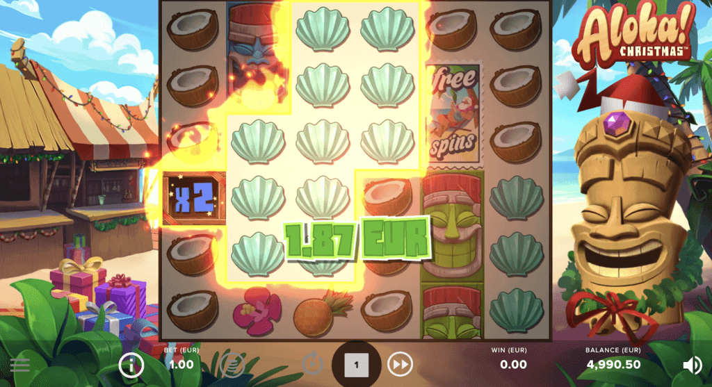 Aloha! Christmas Slot - Winlijn