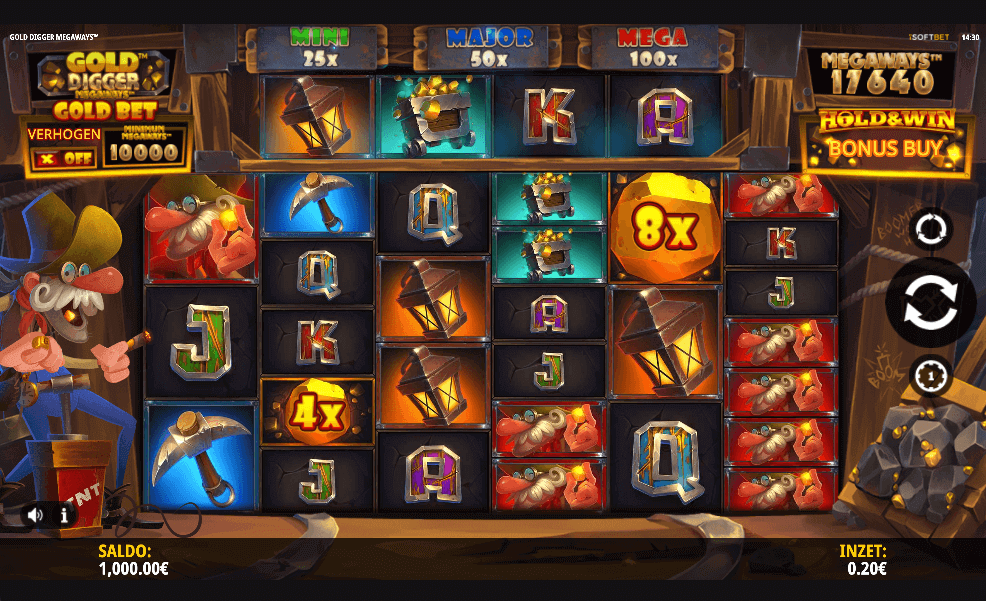Gold Digger Megaways iSoftBet