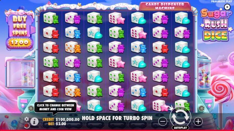Sugar Rush Dice Slot