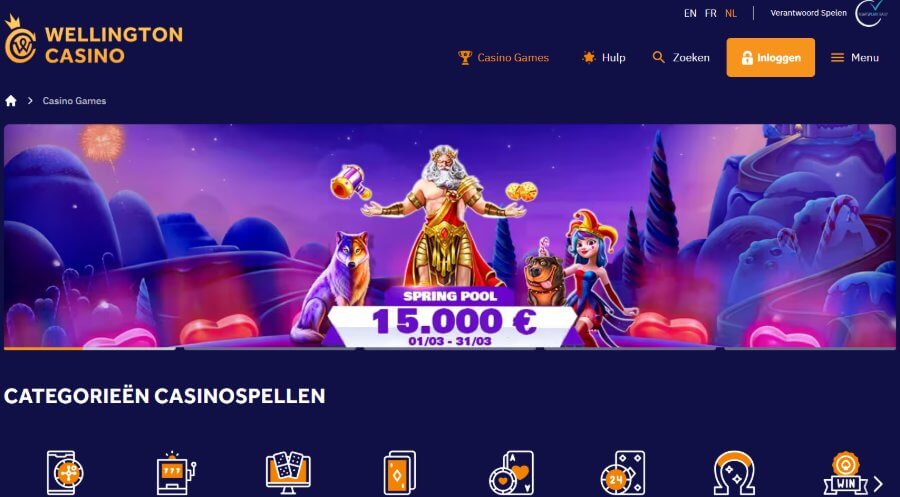 Wellington Casino promoties