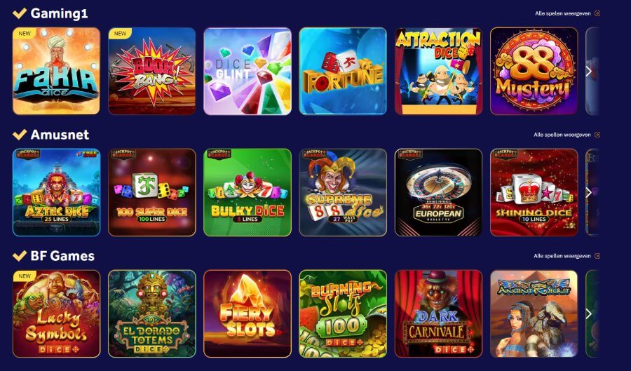 Wellington Casino slots