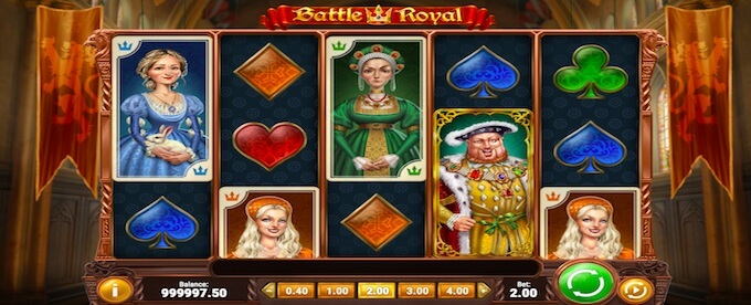 Het speelveld van Battle Royal Battle Royal slot