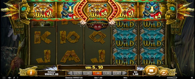 Coywolf Cash: Wild Reel-feature tijdens free spins! Coywolf Cash Wild Reel