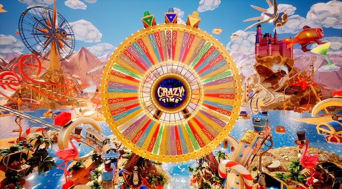 De wondere wereld van Crazy Time Crazy Time feature