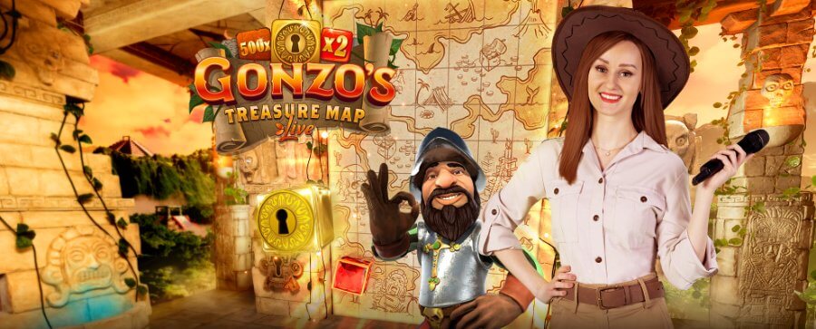 Nu ook live in Belgiรซ: Gonzo’s Treasure Map van Evolution
