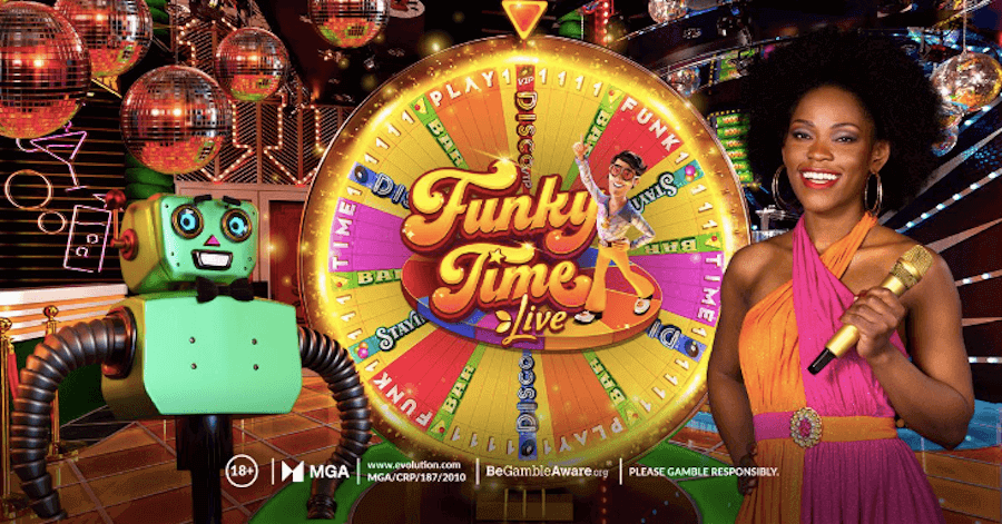 Crazy Time heeft opvolger: Funky Time live in Belgiƫ!