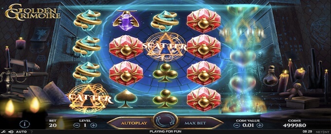 Golden Grimoire gokkast Golden Grimoire gokkast
