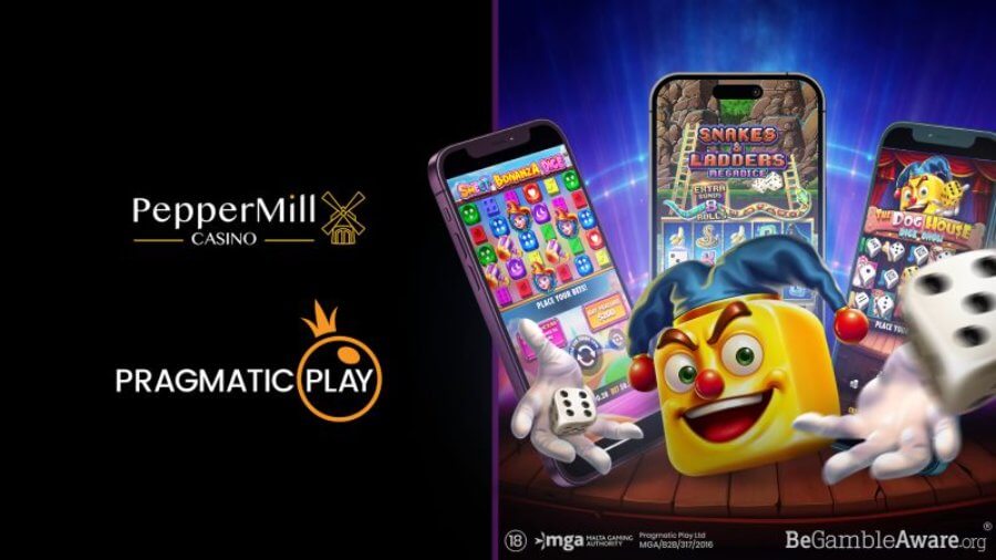 Pragmatic Play lanceert dice slots bij Belgisch PepperMill Casino