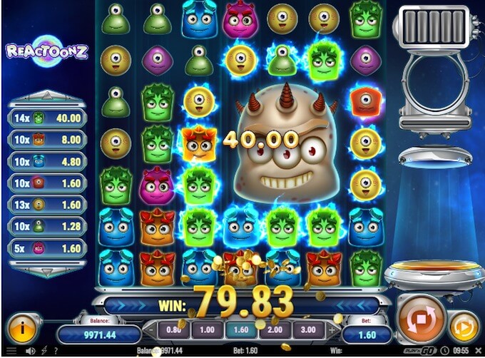 De Gargantoon van de Reactoonz gokkast Reactoonz Gargantoon