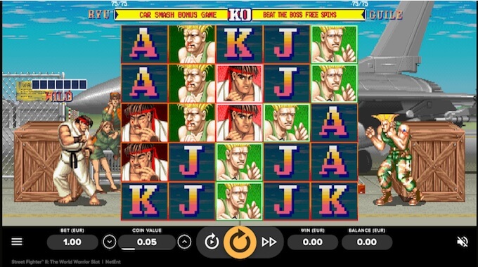 Kies voor de actie met Street Fighter 2 The World Warrior Slot! Street Fighter 2 The World Warrior Slot
