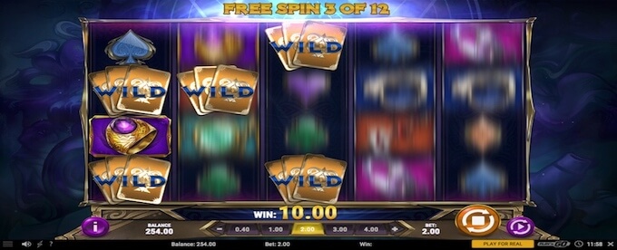 De gratis spins feature van Street Magic Street Magic gokkast gratis spins