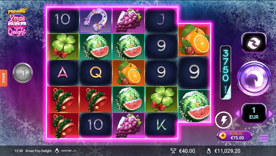 PopWins feature van XmasPop Delight (AvatarUX)